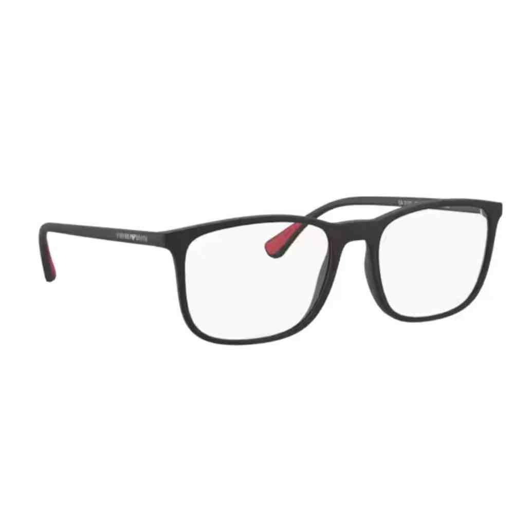 Armação de Grau Emporio Armani Retangular Preto 0EA3177 5042 Preto 5