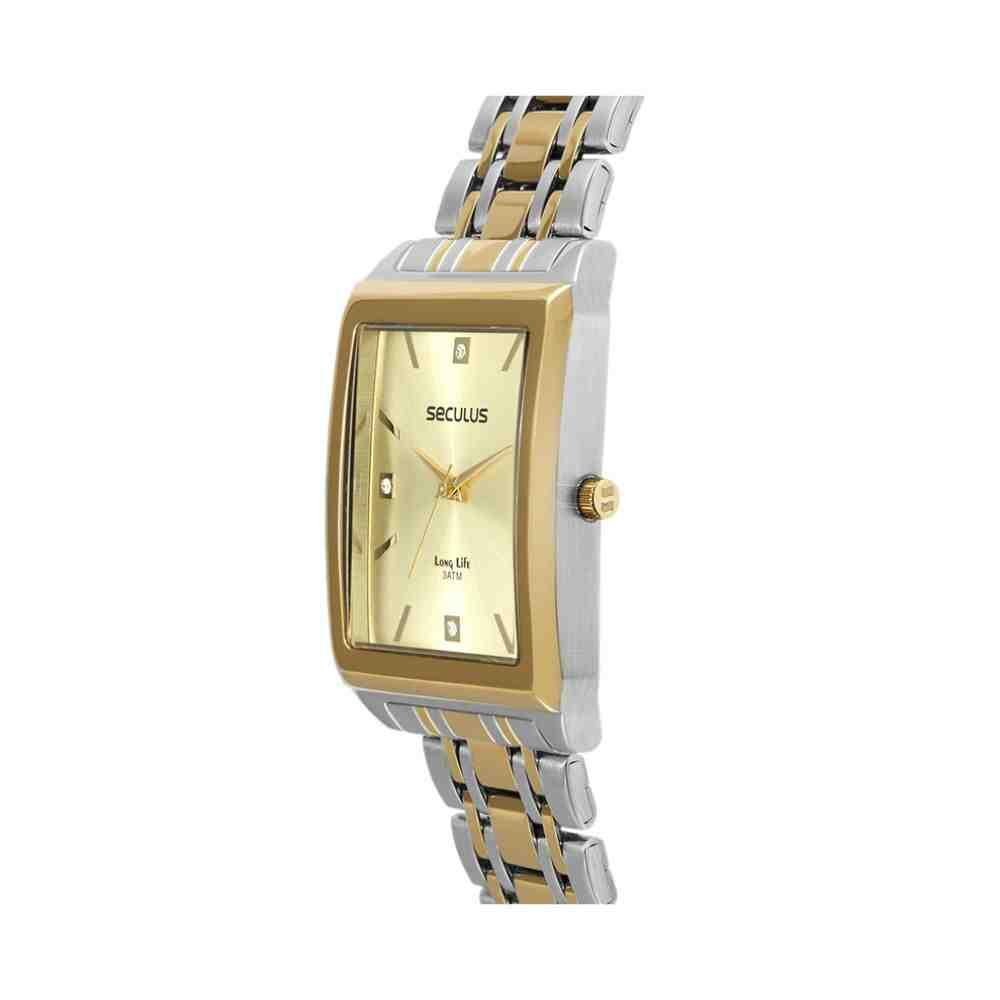 Relógio Bicolor Feminino Seculus 44118LPSVBA2 Bicolor 2