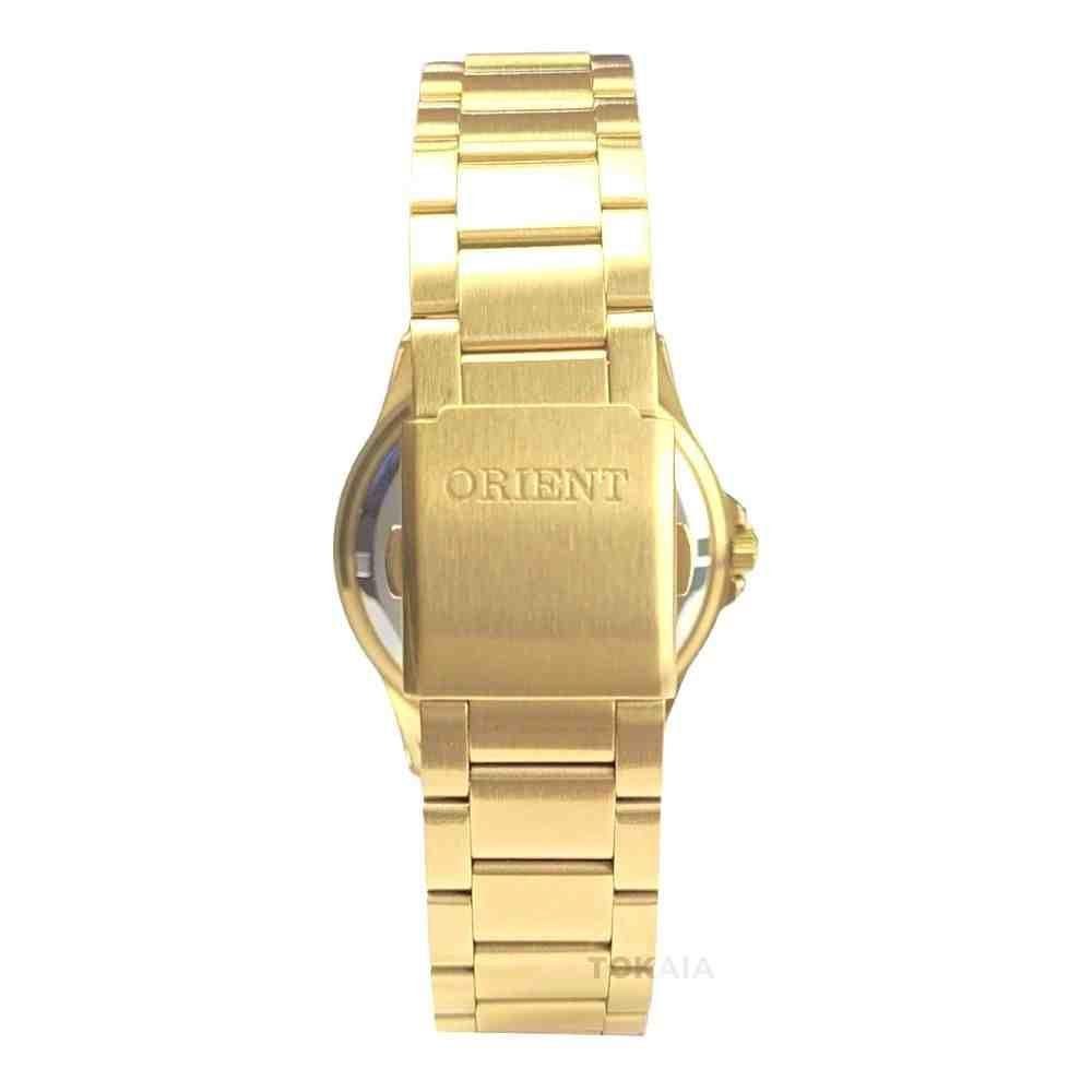 Relógio Dourado Masculino Orient Clássico MGSS1105A Dourado 3
