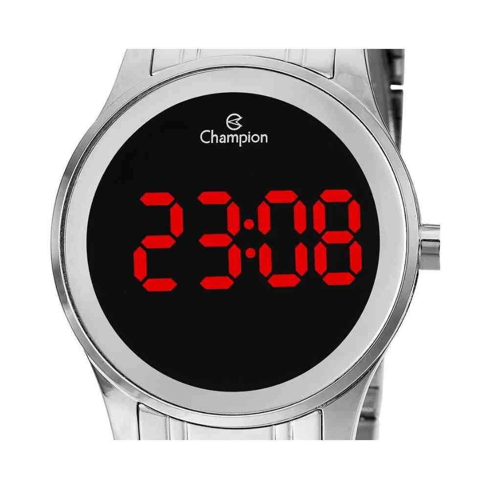 Relógio Champion Digital Prata Unissex CH48046T Prata 2