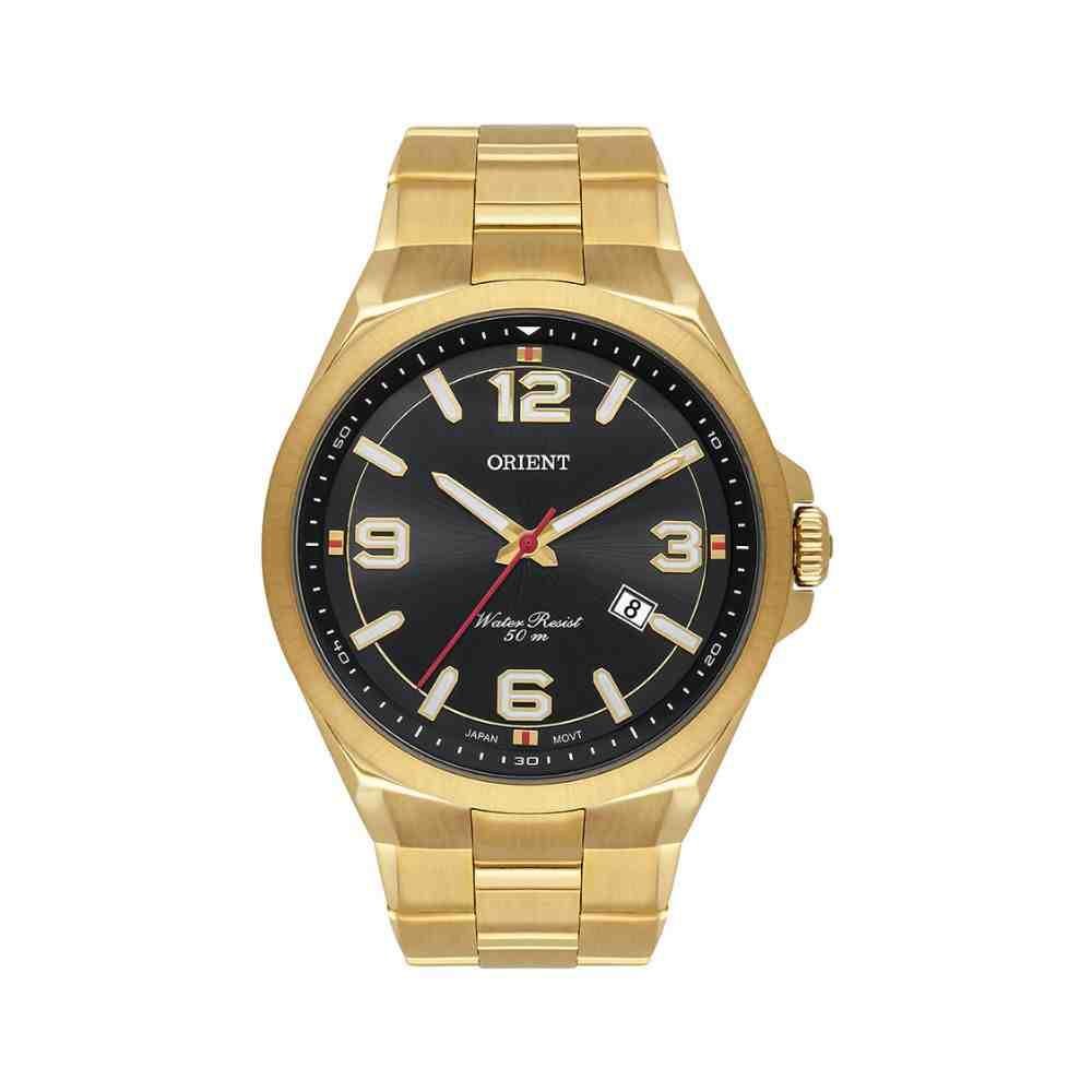 Relógio Dourado Masculino Orient Neo Sports MGSS1204 Dourado 1