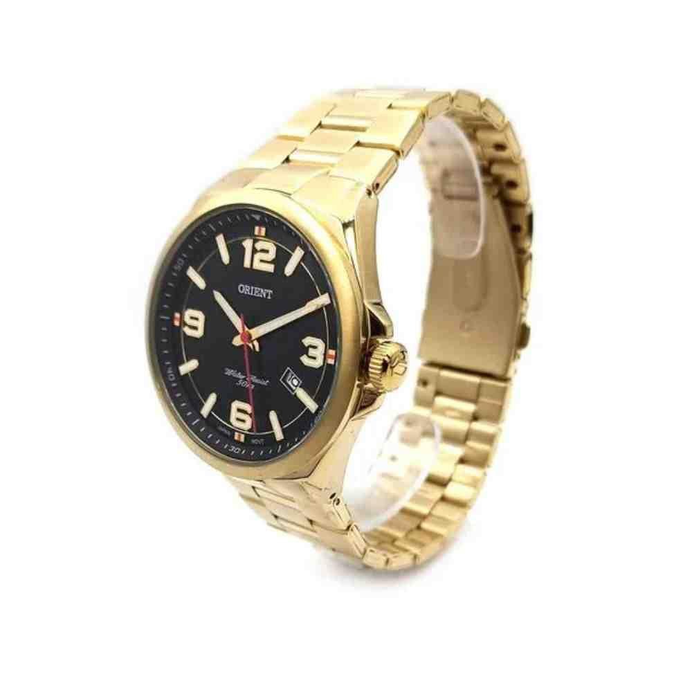 Relógio Dourado Masculino Orient Neo Sports MGSS1204 Dourado 2