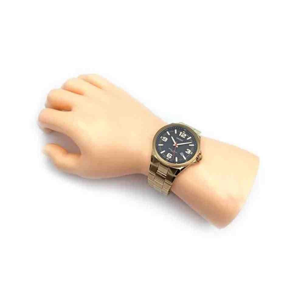 Relógio Dourado Masculino Orient Neo Sports MGSS1204 Dourado 4