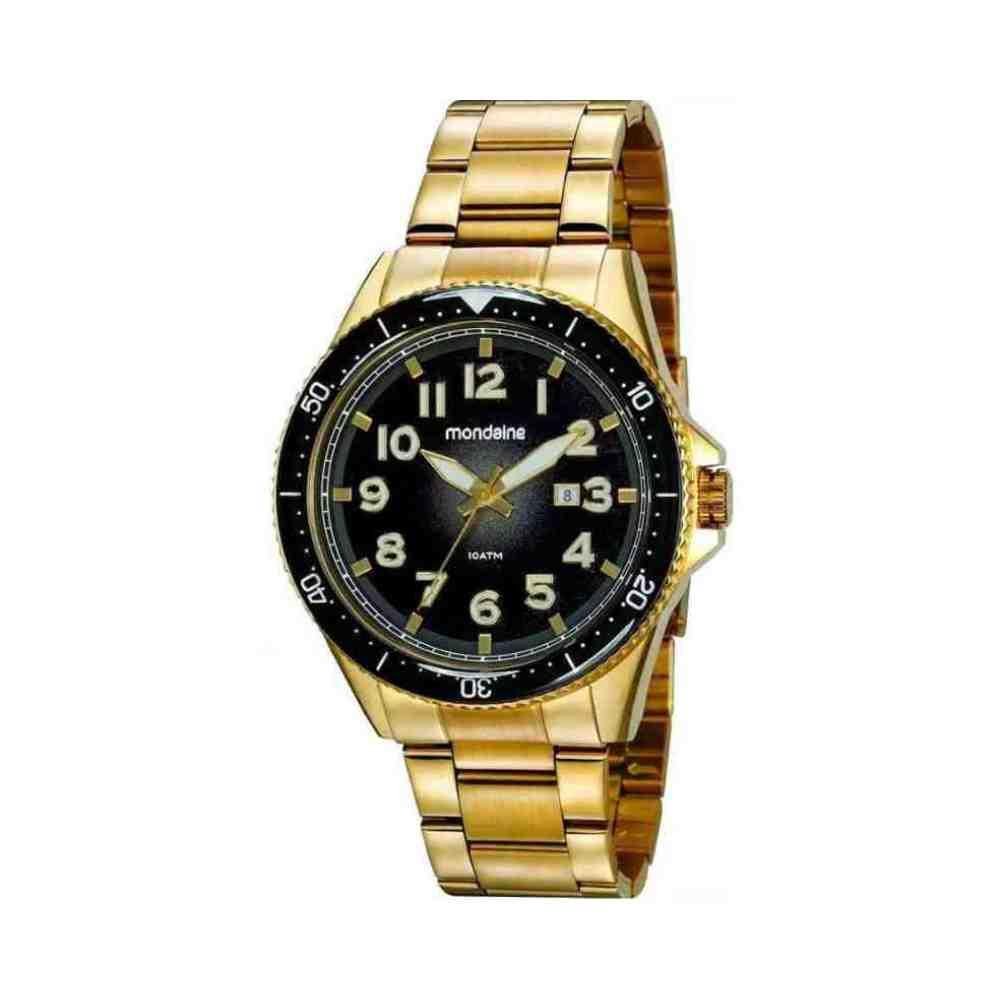 Relógio Dourado Masculino Mondaine 32136GPMVDS2 Dourado