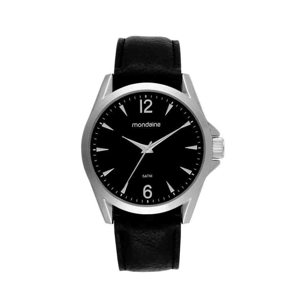 Relógio Mondaine Clássico Prata Masculino 99740G0MVNH1