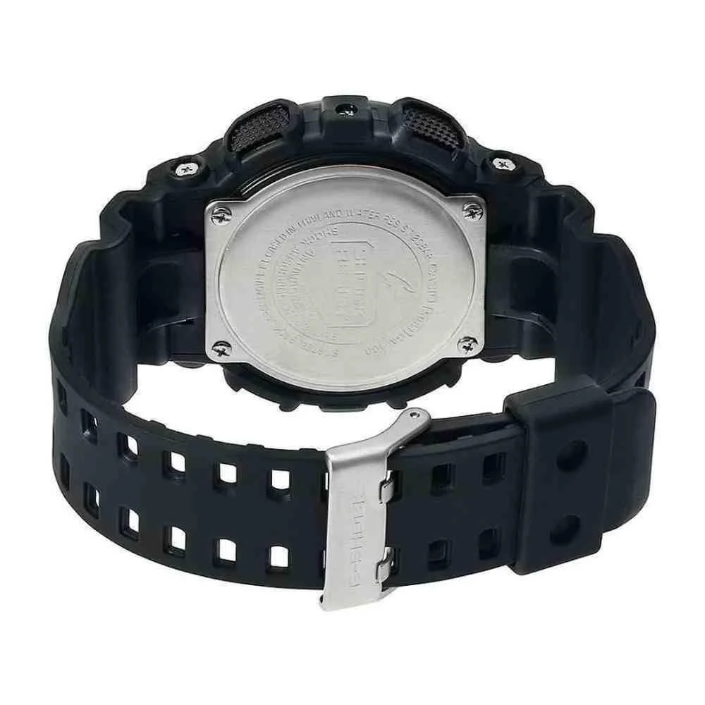 Relógio G-Shock Anadigi Preto Masculino GA-100-1A1 Preto 2
