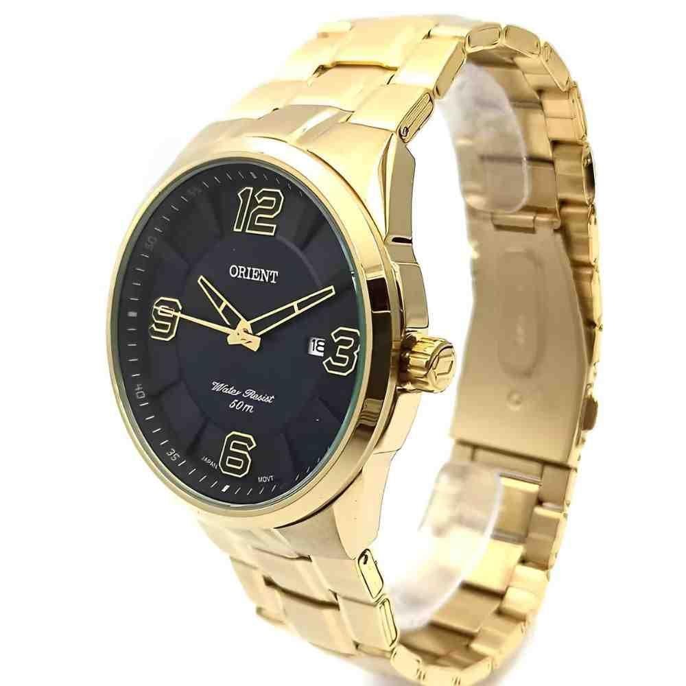 Relógio Masculino Orient MGSS1203 G2KX Dourado 3