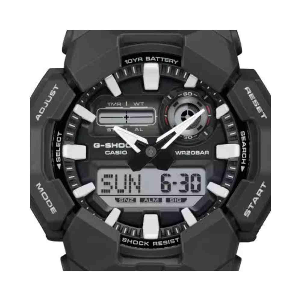 Relógio G-Shock Preto Masculino GA-010-1ADR Preto 3