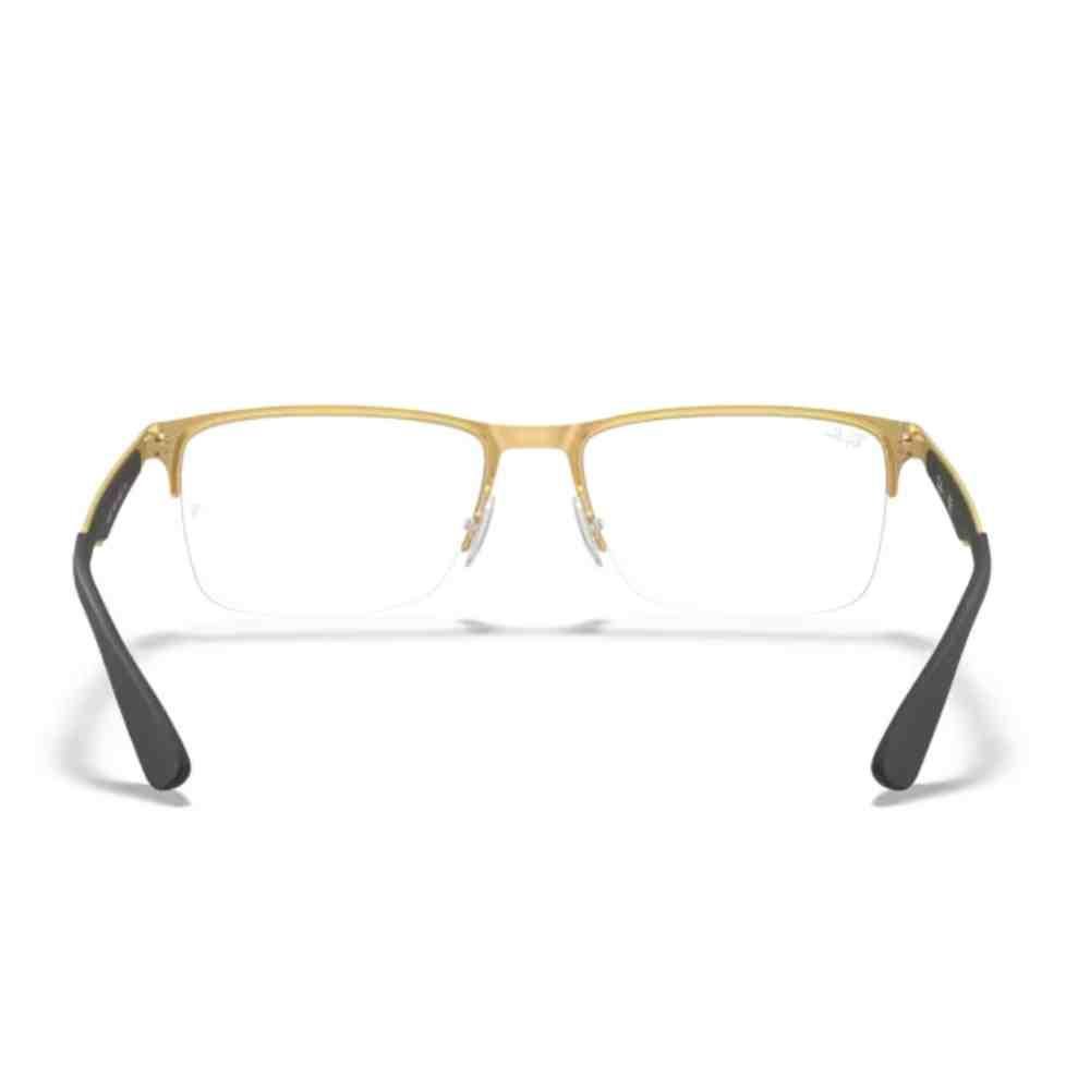 Armação de Grau Ray-Ban Preto 0RX6335 2890 56 Preto 6
