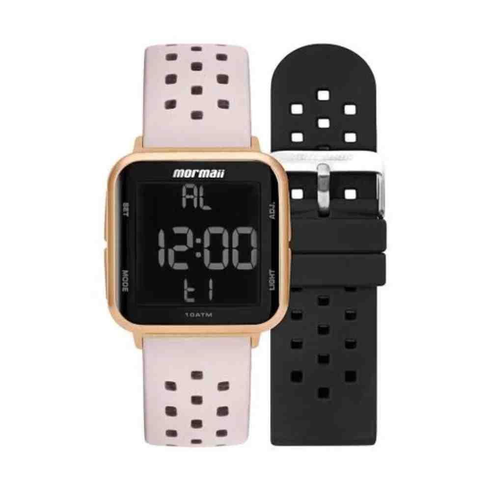 Relógio Mormaii Troca de Pulseira Rose Unissex MO6600AJ/T