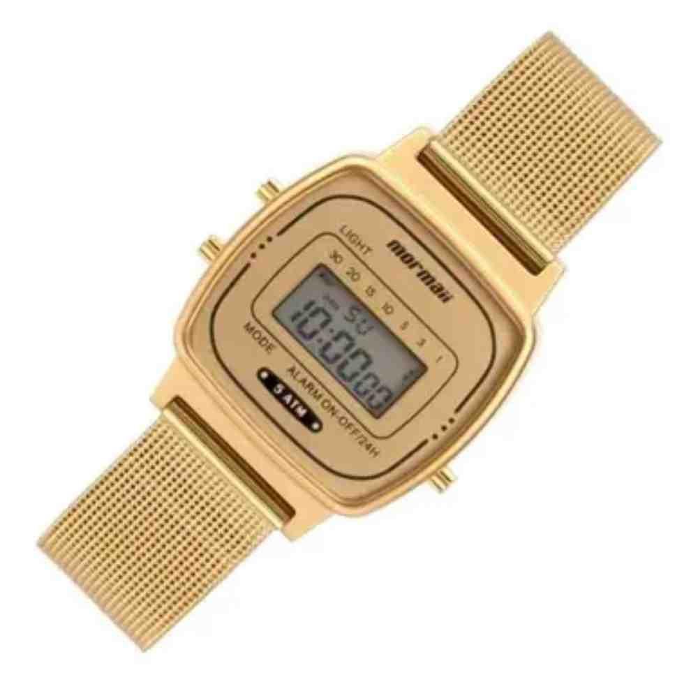 Relógio Mormaii Vintage Dourado Feminino MO13722C/7D Dourado 2