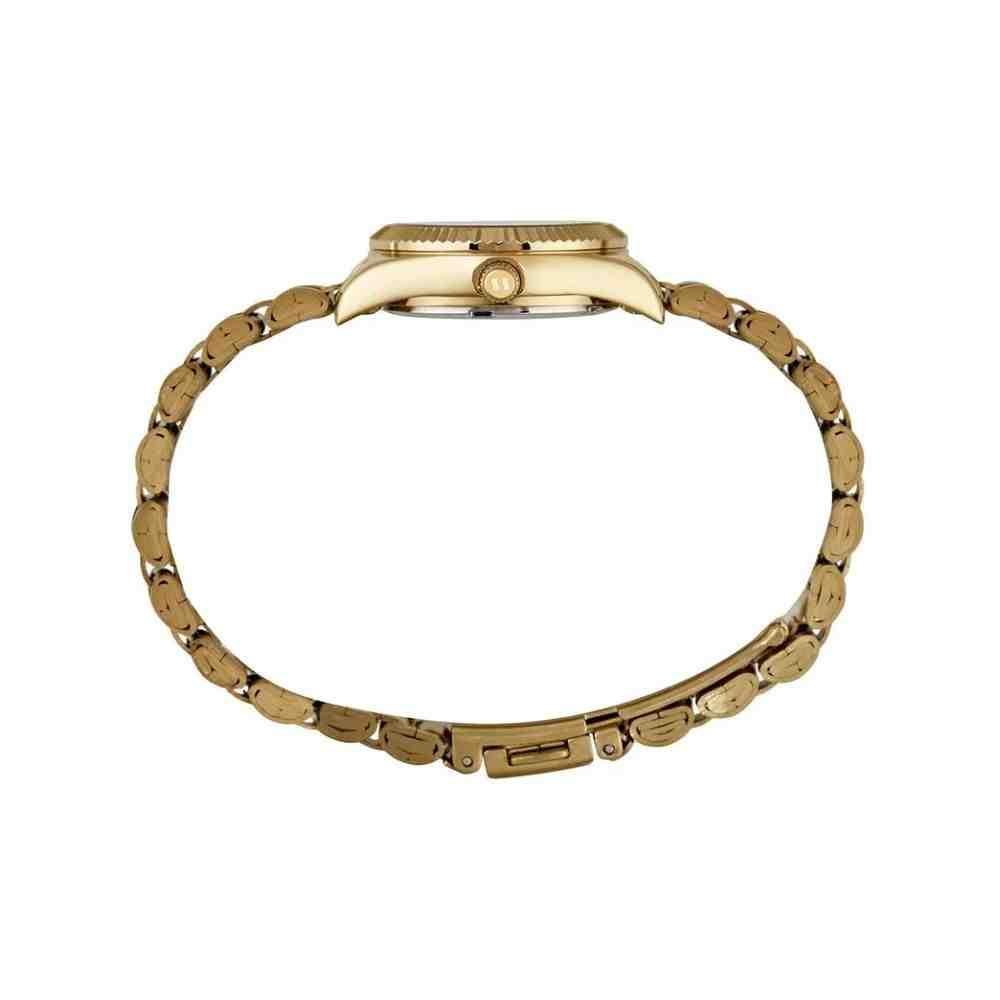 Relógio Seculus Catraca Serrilhada Dourado Feminino 7245LPSV Dourado 3