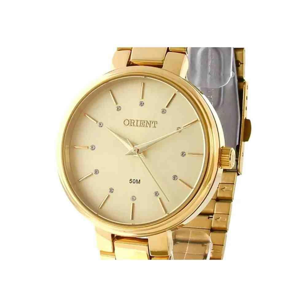 Relógio Orient Eternal Dourado Feminino FGSS0171 C1KX Dourado 5