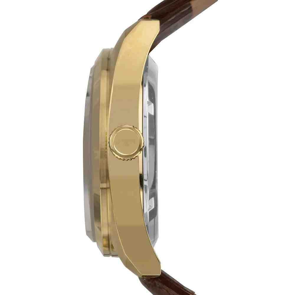 Relógio Technos Dourado/Marrom Masculino 8205OP/0M Dourado 2