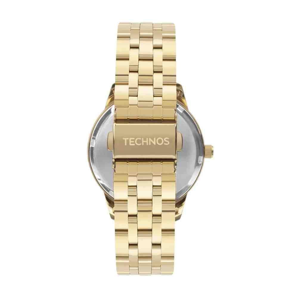 Relógio Technos Brilho Dourado Feminino 2035NAF/1B Dourado 3