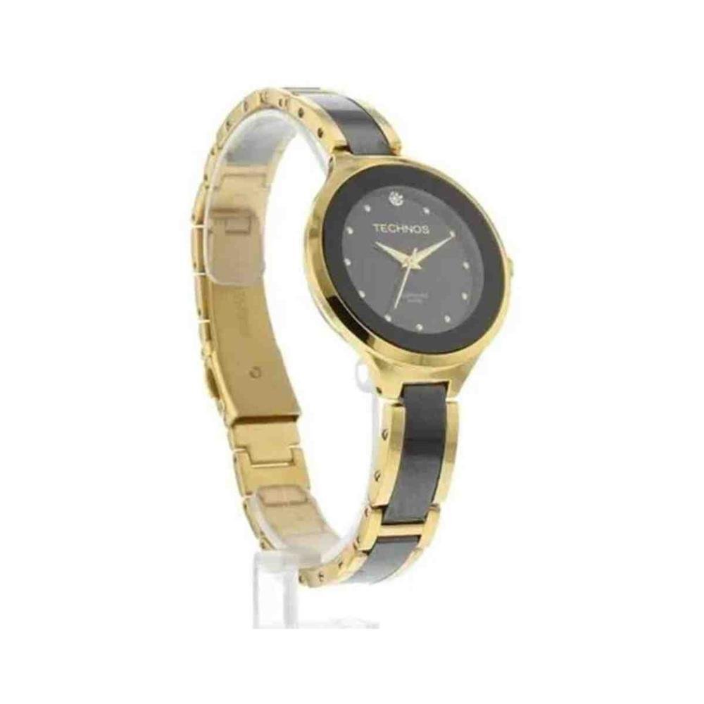 Relógio Technos Ceramic Saphire 2035LYW/4P Dourado 5