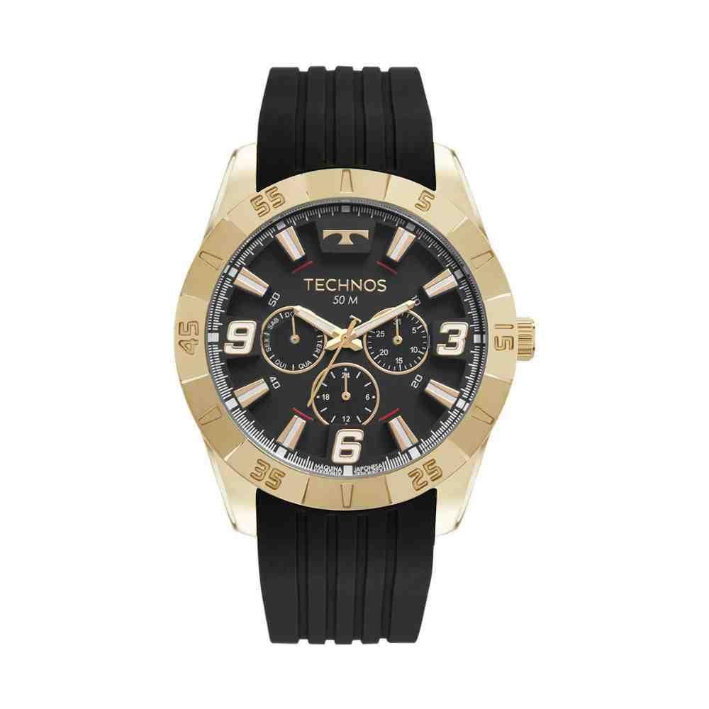 Relógio Technos Racer Dourado/Preto Masculino 6P29ALU/2P