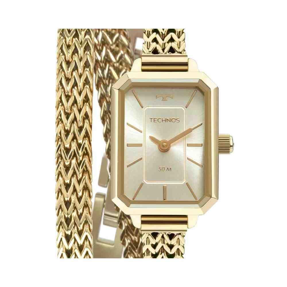 Relógio Technos Mini Dourado Feminino 5Y20IV/1X Dourado 4