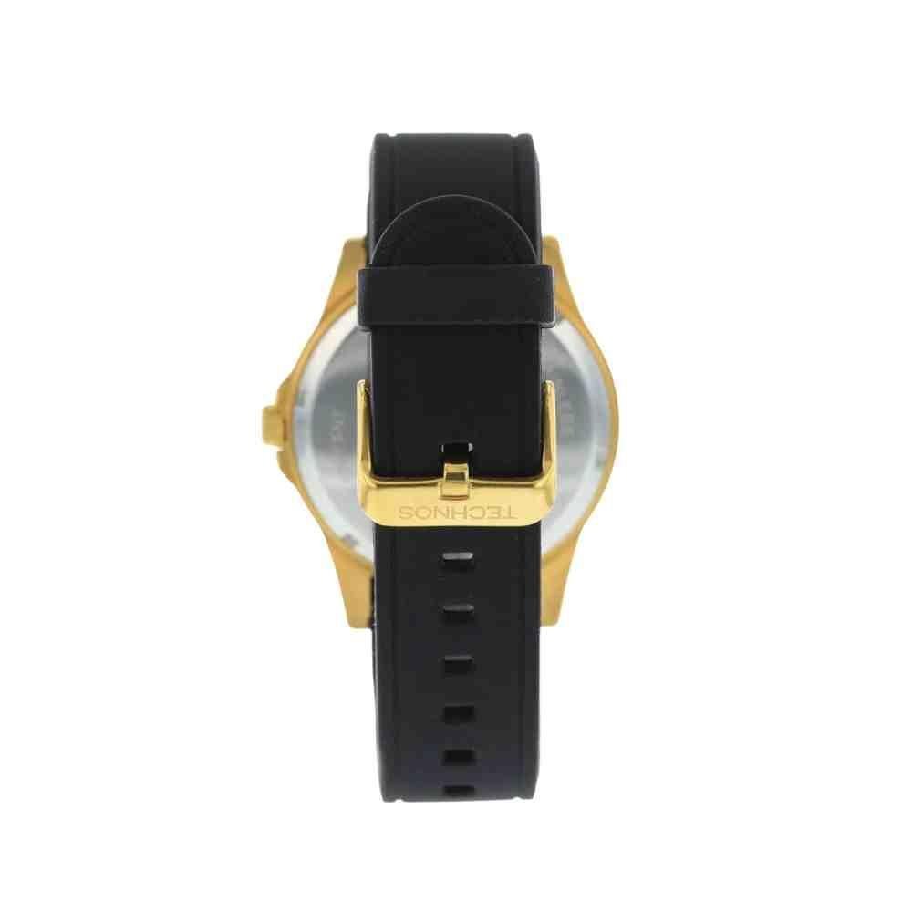 Relógio Technos Racer Dourado Preto Masculino 2115KQA/8P Preto 3