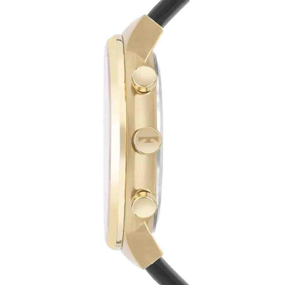 Relógio Technos Slim Preto/Dourado Masculino VD36AD/0F Preto 2