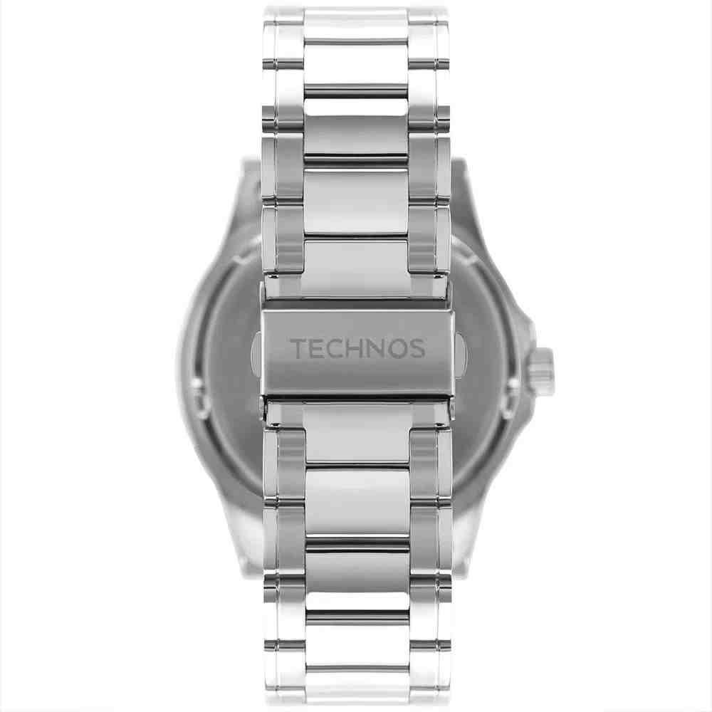 Relógio Technos Racer Prata Masculino 2115KNE/1Y Prata 4