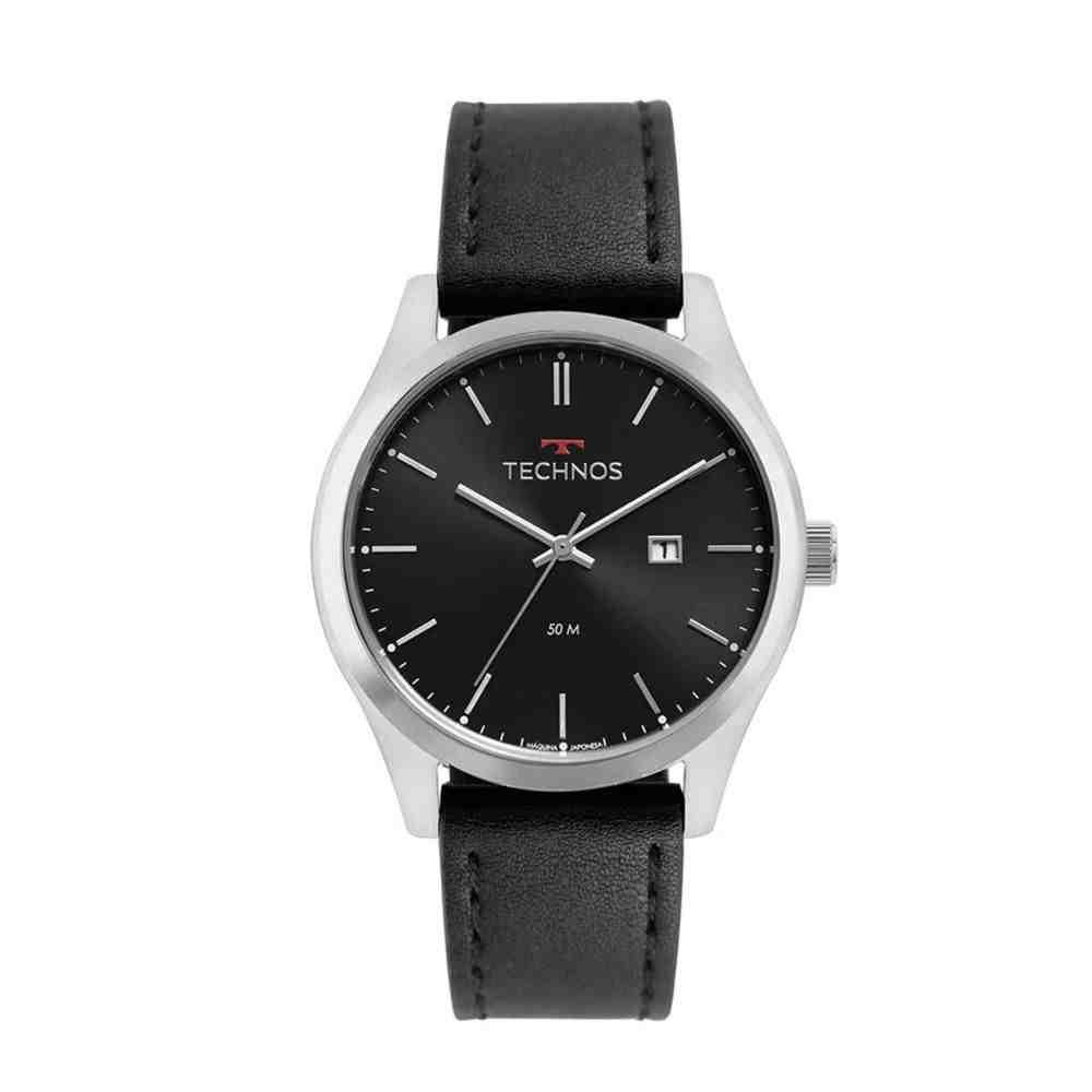 Relógio Technos Classic Steel Prata Masculino 2115MSGS/0P