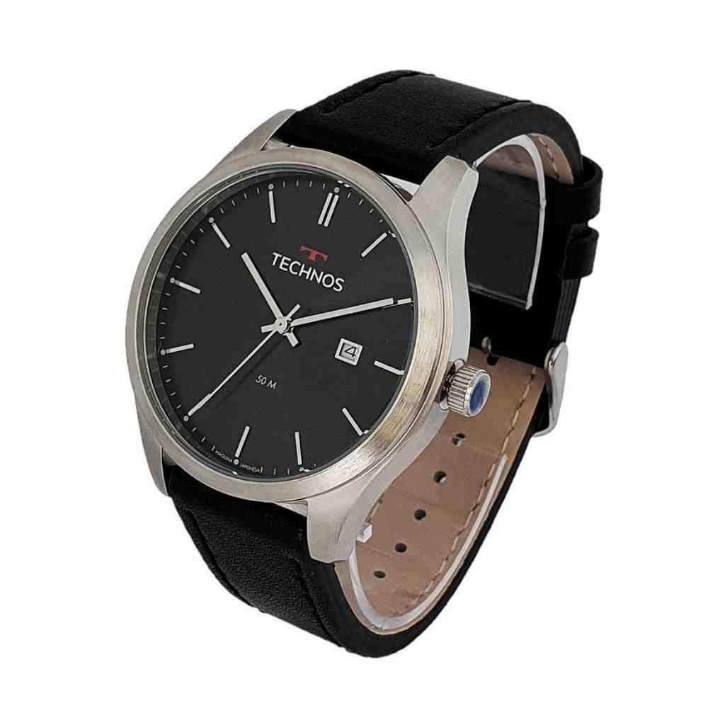 Relógio Technos Classic Steel Prata Masculino 2115MSGS/0P Prata 2