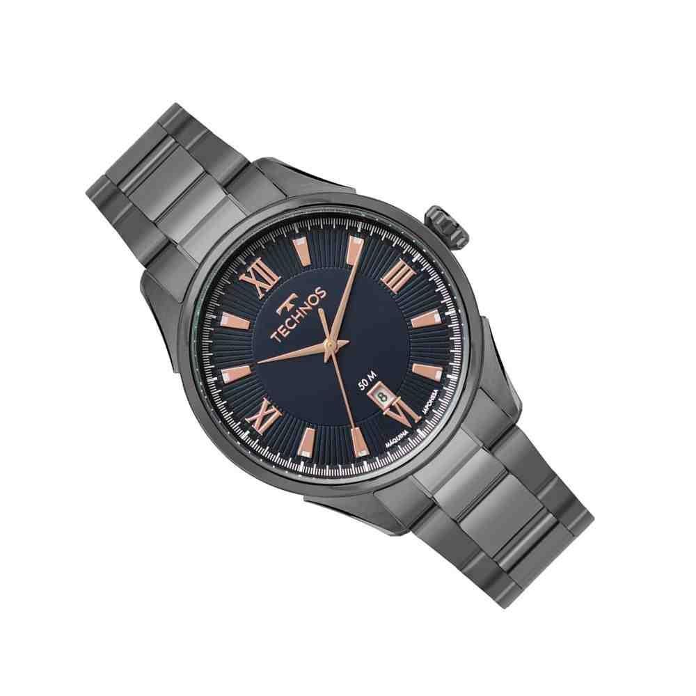 Relógio Technos Executive Grafite Masculino 2115TWI/1A Cinza 2