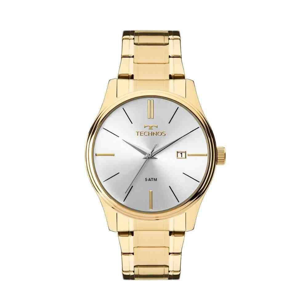 Relógio Technos Steel Dourado Masculino 2115MPN/4K
