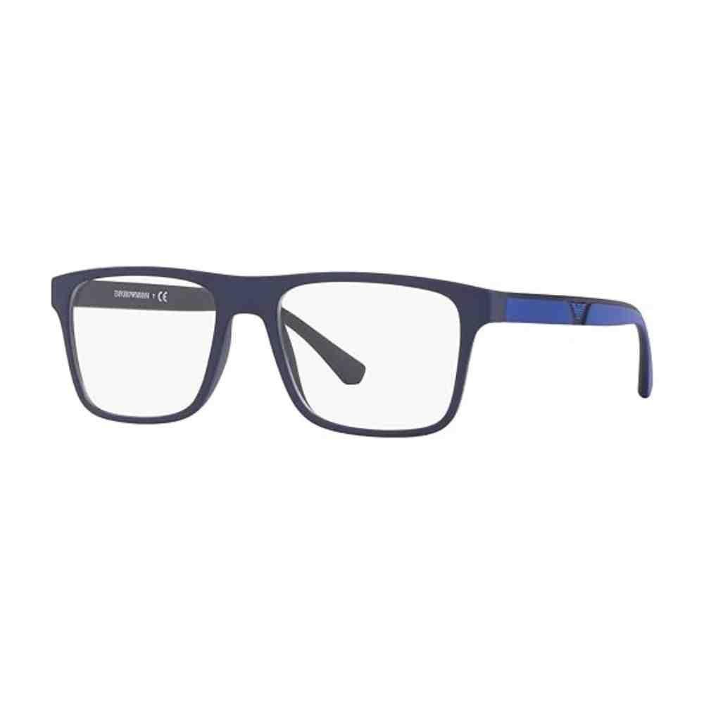 Óculos Emporio Armani Clip-On 2 em 1 Azul Escuro 0EA4115 575 Azul 2