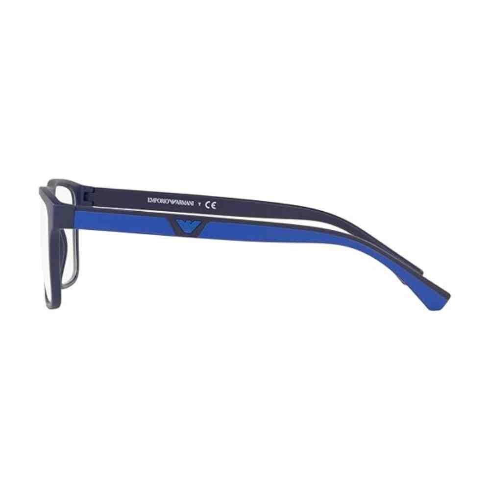 Óculos Emporio Armani Clip-On 2 em 1 Azul Escuro 0EA4115 575 Azul 3