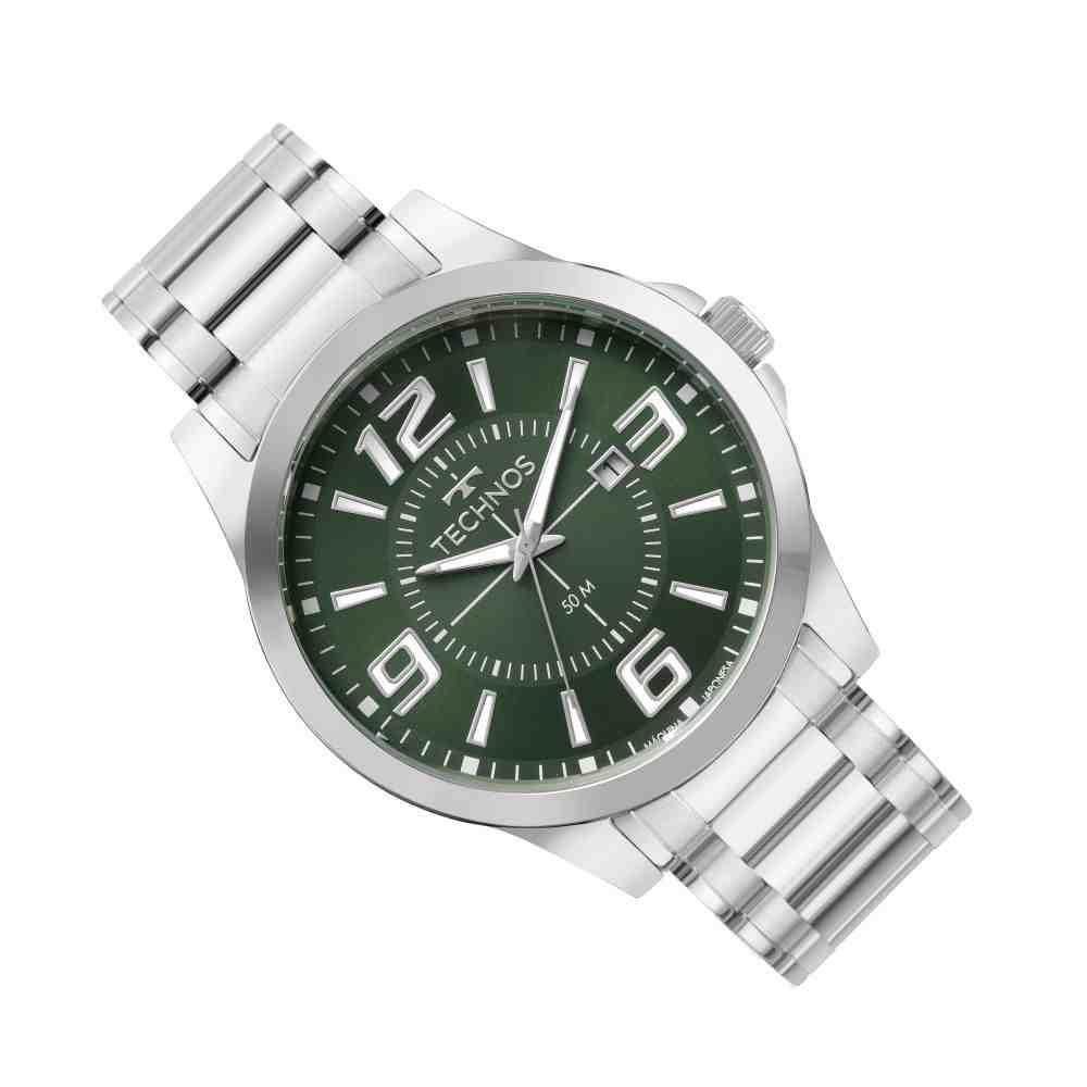 Relógio Technos Prata Masculino 2115KZZS/1V Prata 2