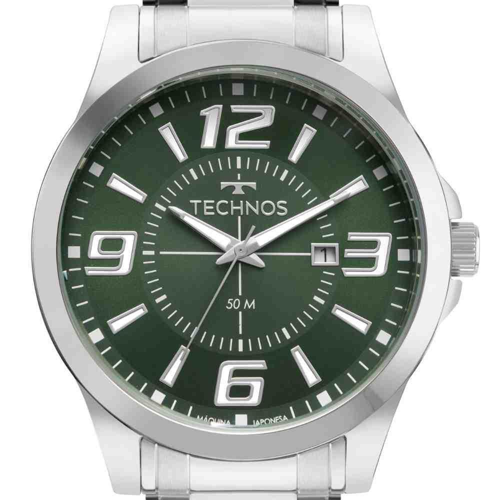Relógio Technos Prata Masculino 2115KZZS/1V Prata 3
