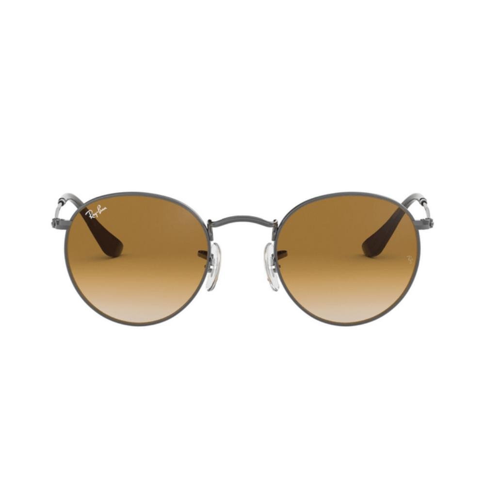 Óculos de Sol Ray Ban Round Metal Chumbo 0RB3447NL 004/5153 Prata 6