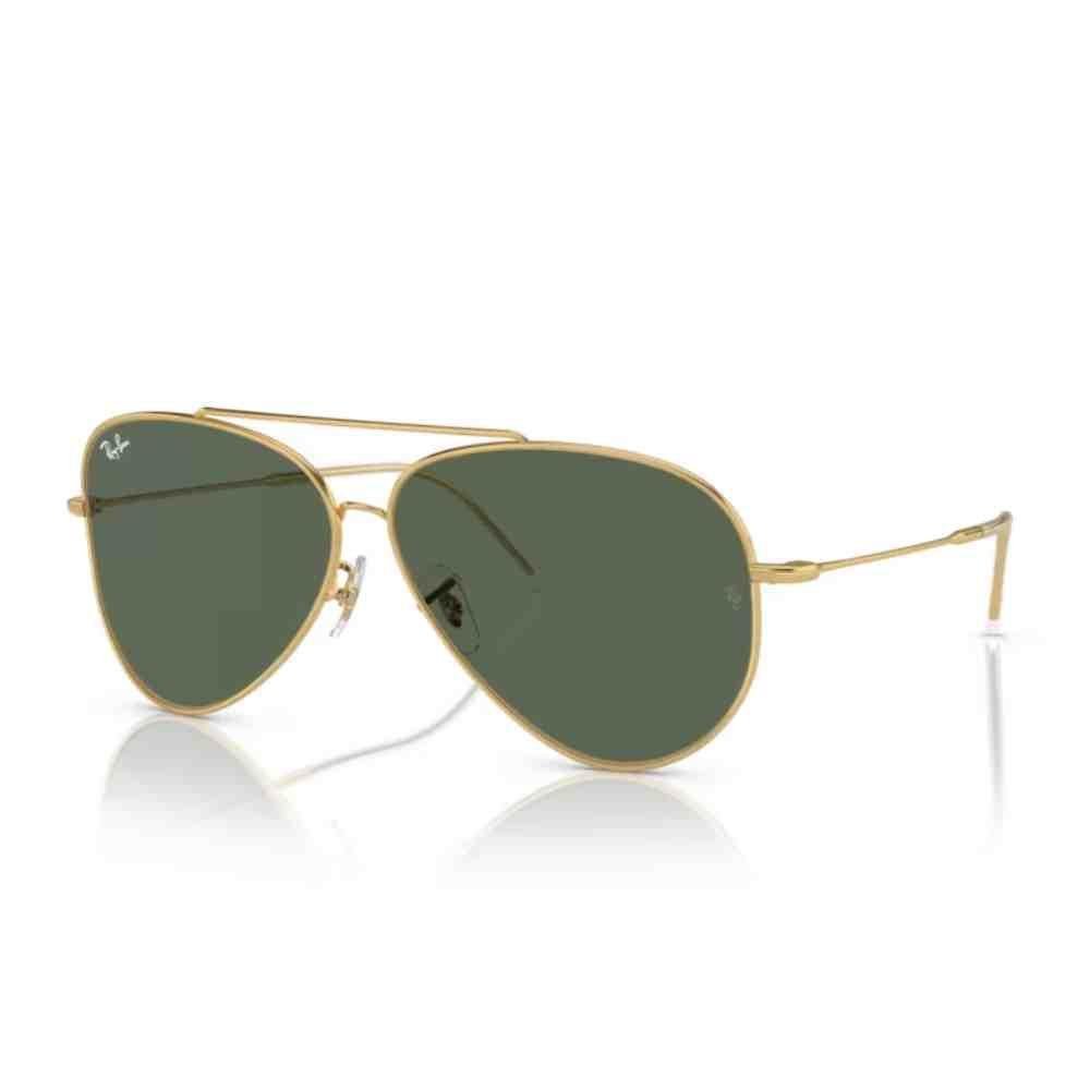 Óculos de Sol Ray-Ban Aviator Reverse Dourado 0RBR0101S 001 Dourado 2