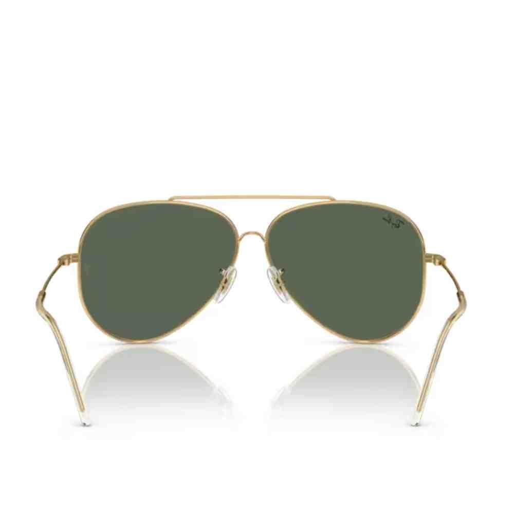 Óculos de Sol Ray-Ban Aviator Reverse Dourado 0RBR0101S 001 Dourado 4