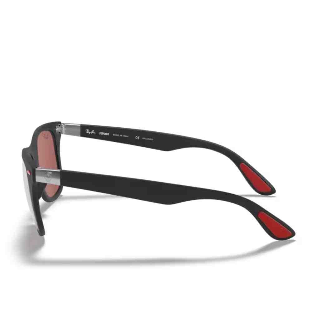 Óculos de Sol Ray-Ban Ferrari Preto Masculino 0RB4195M F602H Preto 3