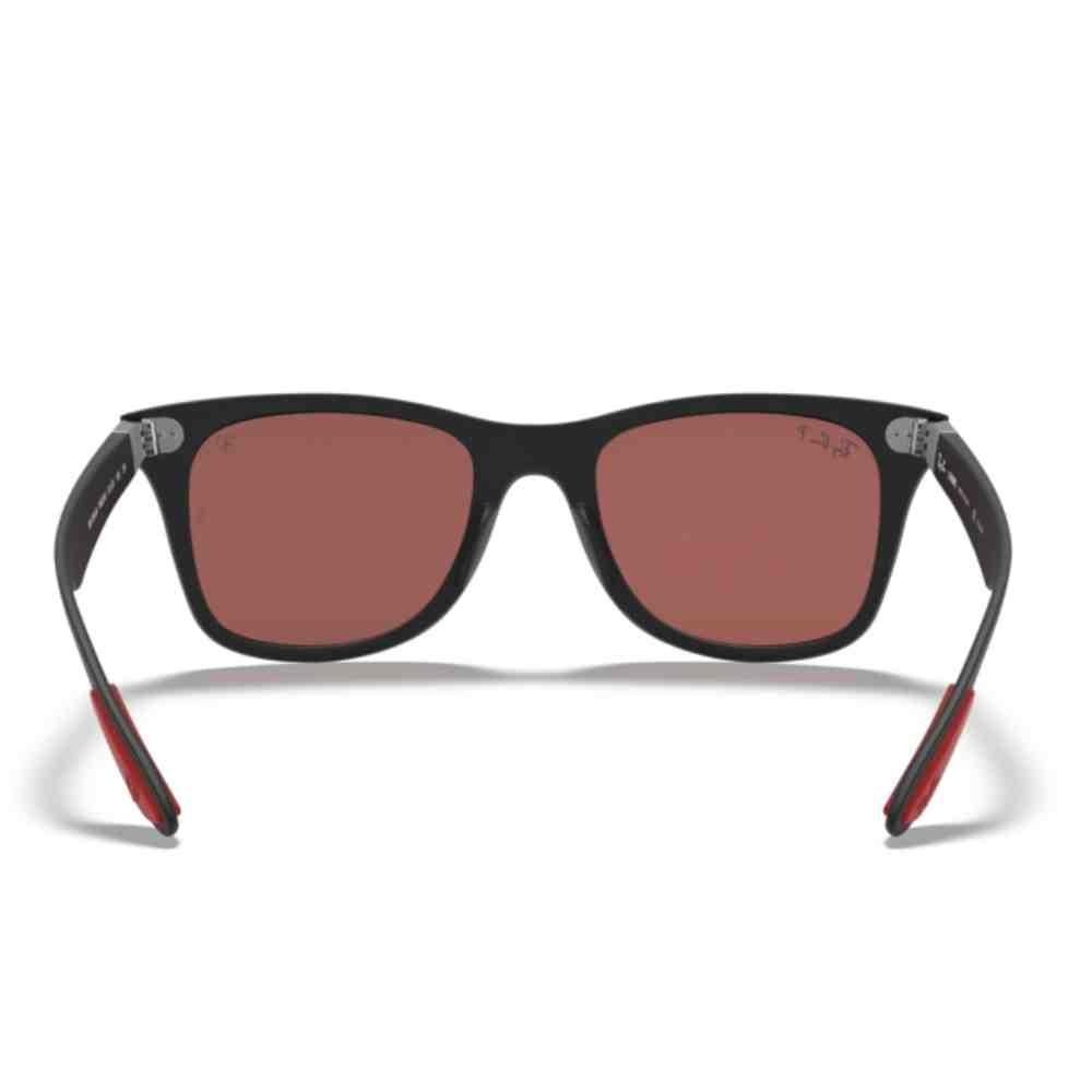 Óculos de Sol Ray-Ban Ferrari Preto Masculino 0RB4195M F602H Preto 4