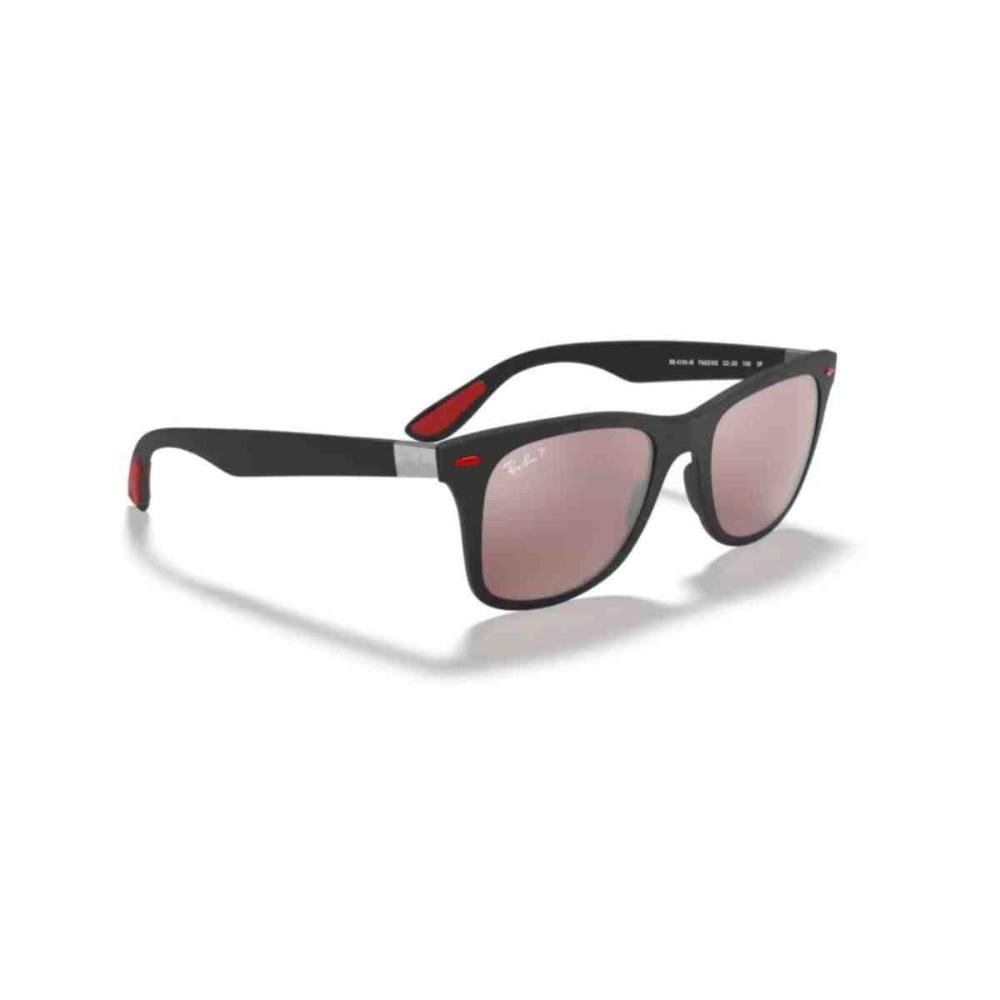 Óculos de Sol Ray-Ban Ferrari Preto Masculino 0RB4195M F602H Preto 5