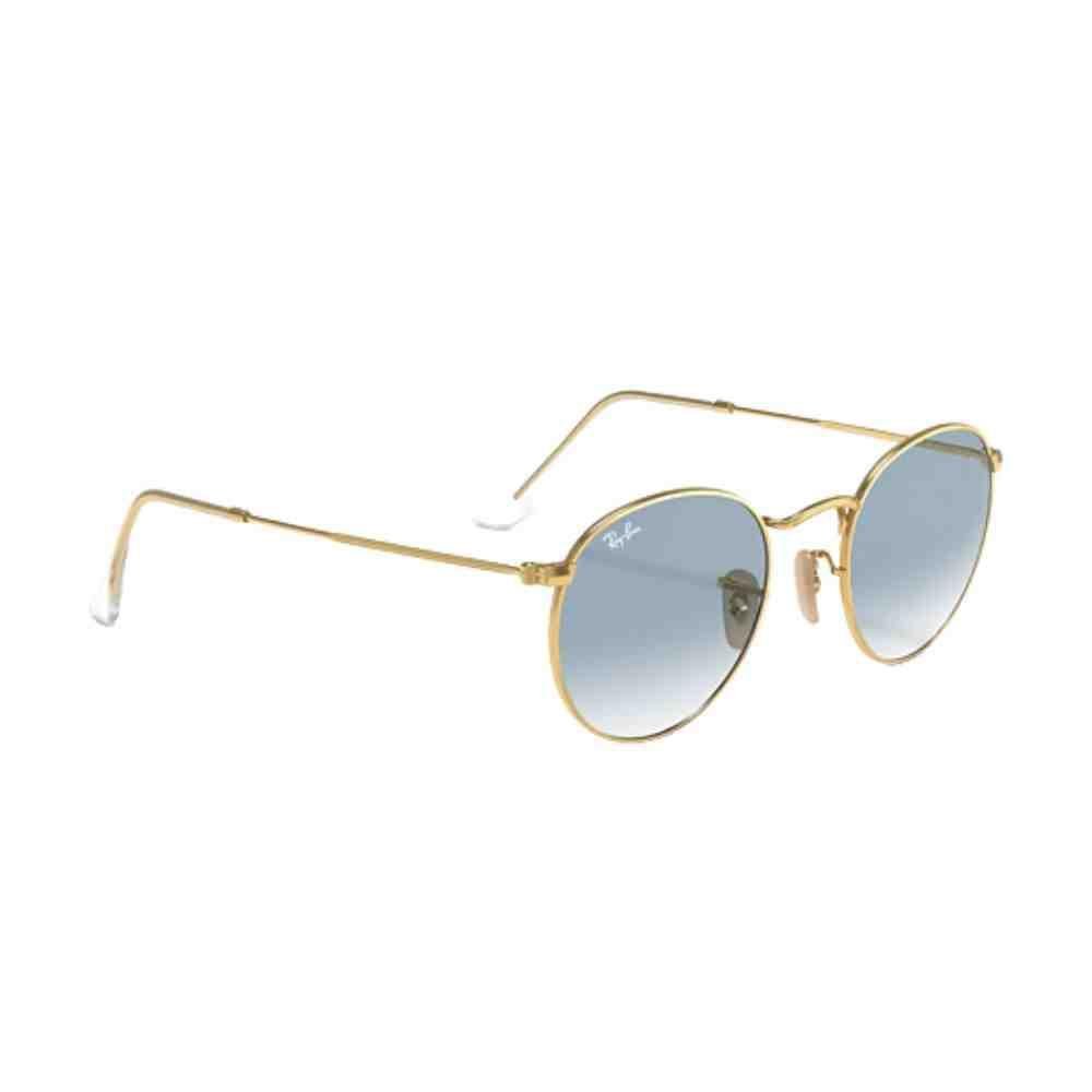 Óculos de Sol Ray-Ban Round Metal Dourado 0RB3447NL 001/3F53 Dourado 3