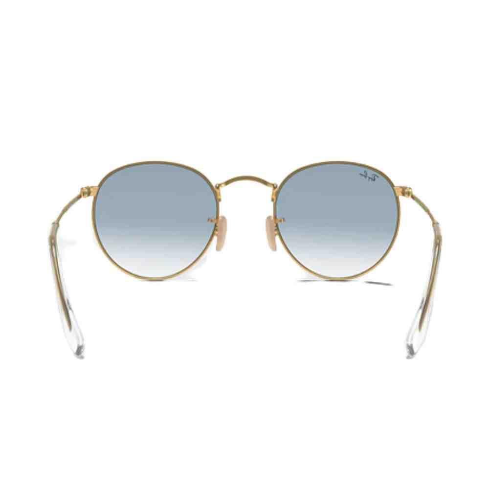 Óculos de Sol Ray-Ban Round Metal Dourado 0RB3447NL 001/3F53 Dourado 5