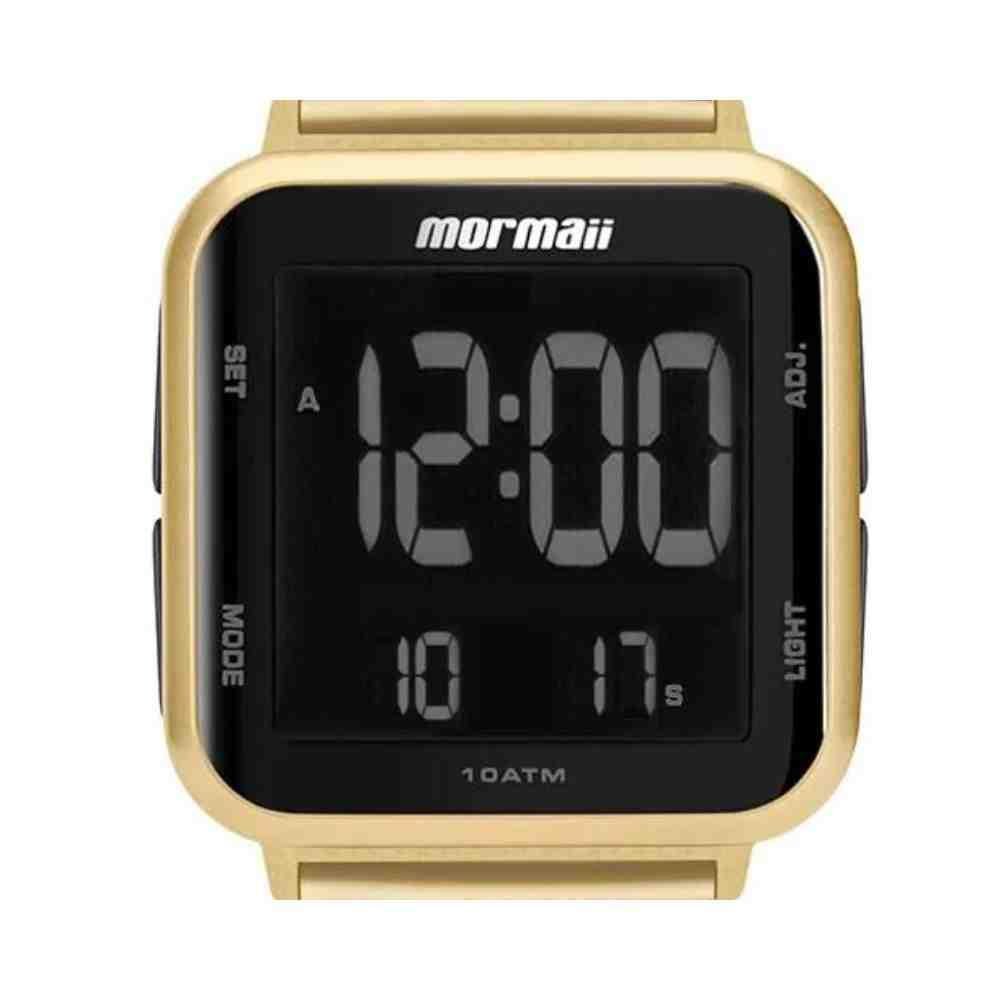 Relógio Mormaii Digi Dourado Unissex MO6600AH/8D Dourado 4
