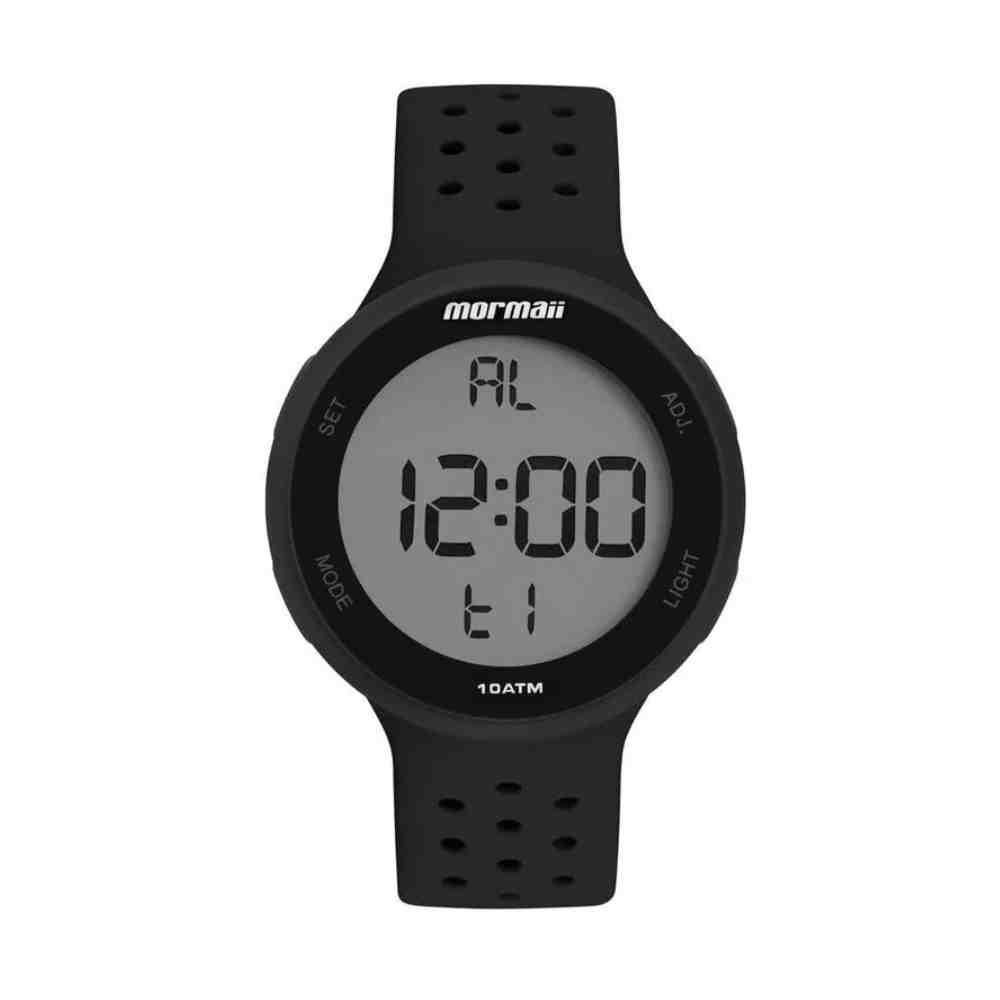 Relógio Mormaii Digi Preto Unissex MO7700AG/8P