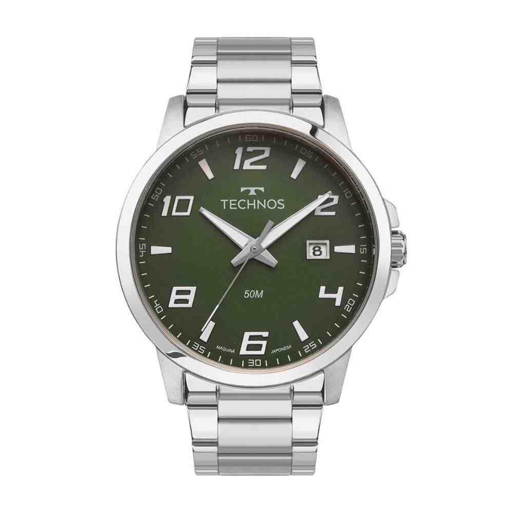 Relógio Technos Racer Prata Masculino 2315LAT/1V