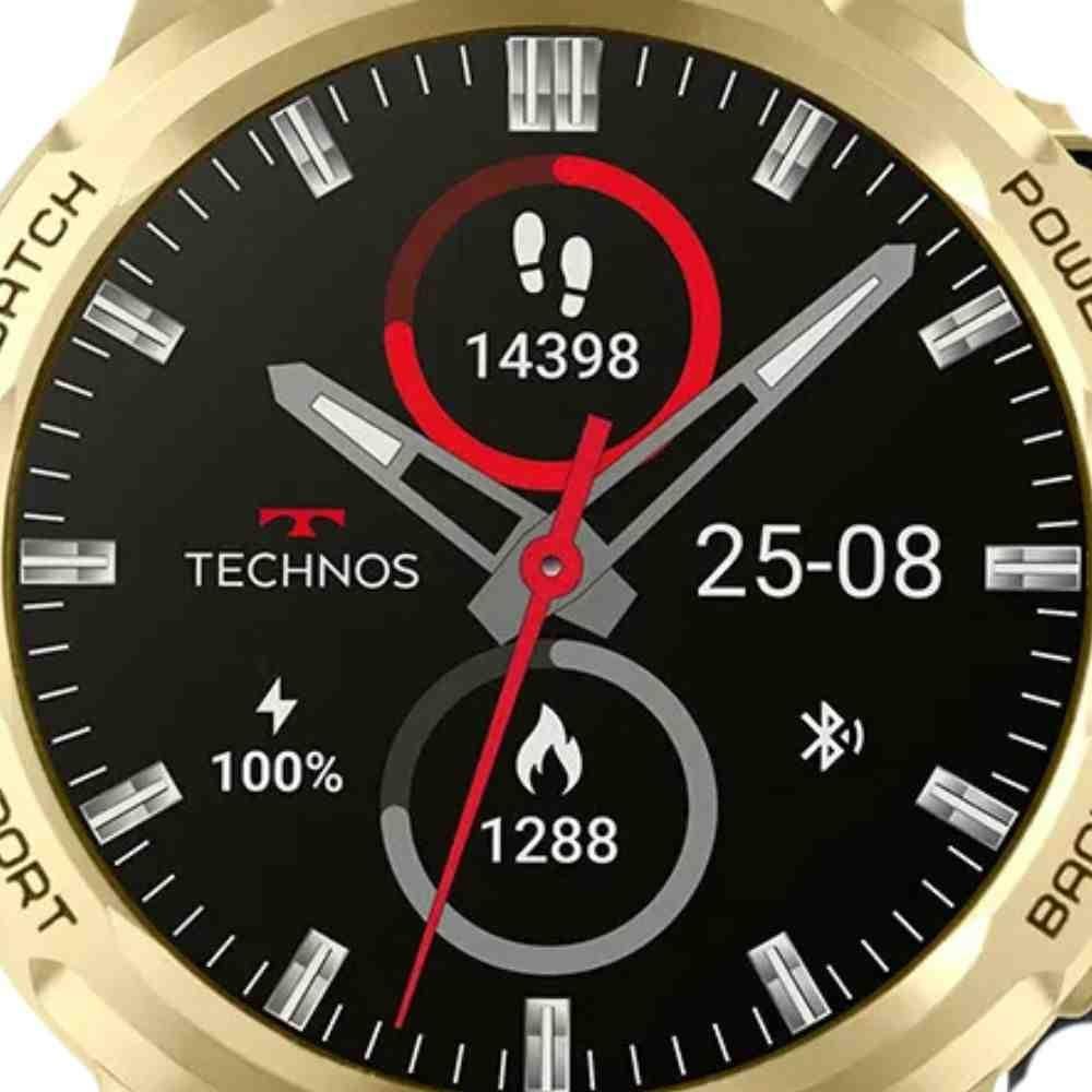 Relógio Technos Connect Sports Dourado Masculino TSPORTSCAD/6D Dourado 2