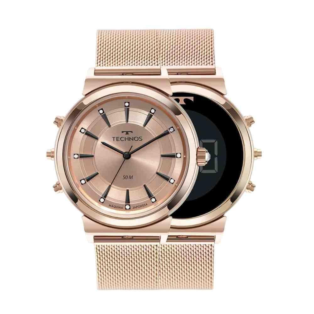 Relógio Technos Curvas Rose Feminino 9T33AC/1J