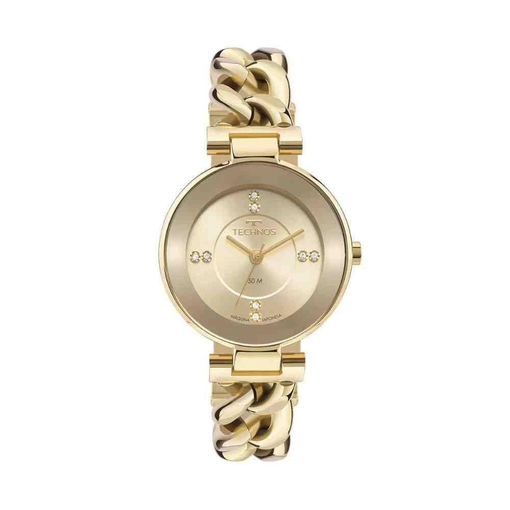 Relógio Technos Elos Dourado Feminino 2036MQM/1X Dourado 1