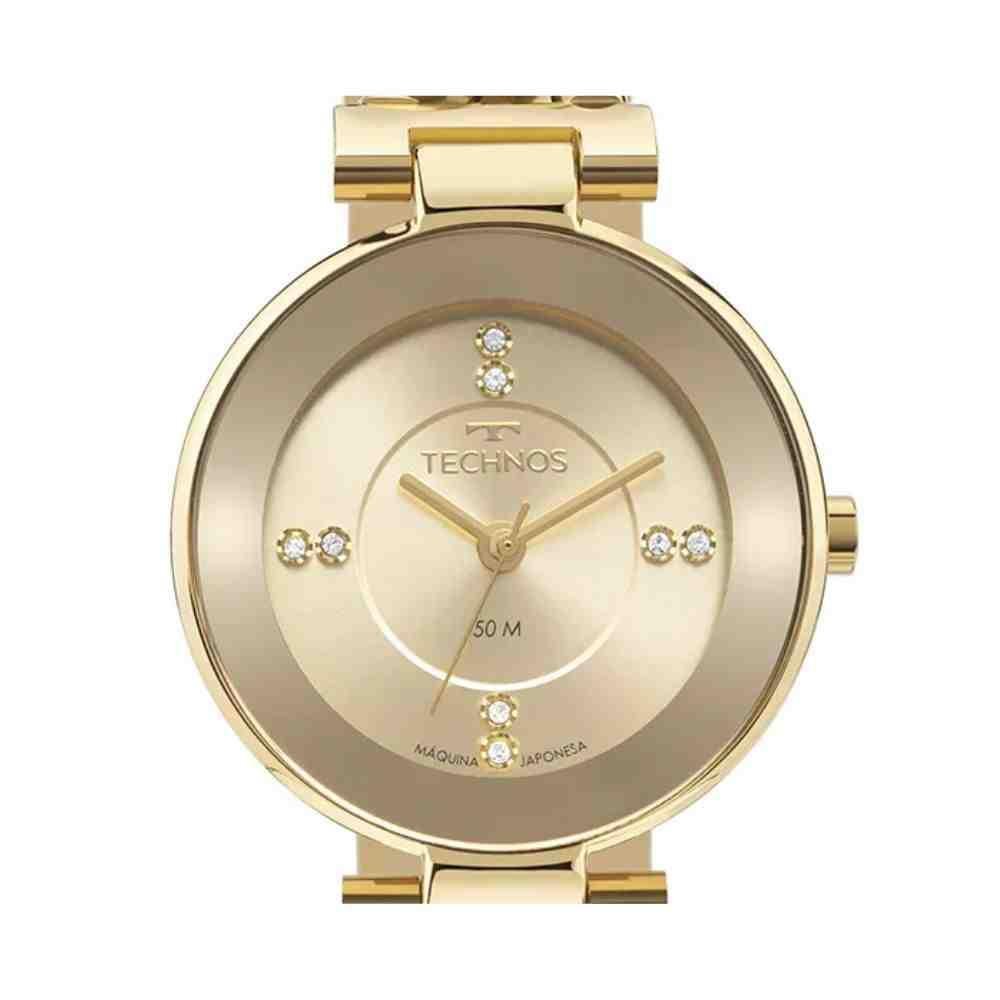 Relógio Technos Elos Dourado Feminino 2036MQM/1X Dourado 3