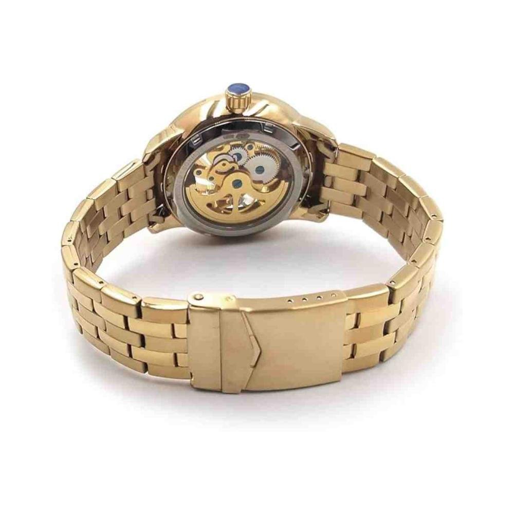 Relógio Technos Dourado Masculino G3265AA/1P Dourado 5