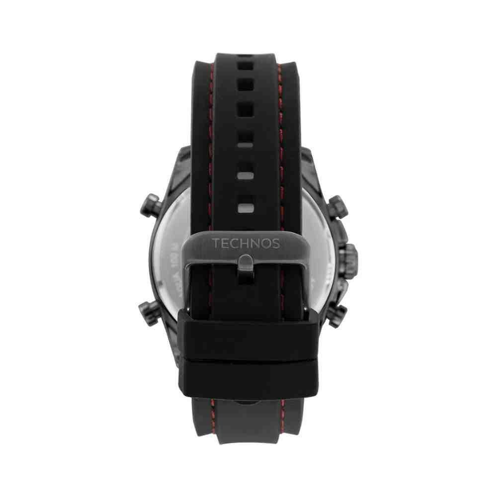 Relógio Technos Racer Preto/Grafite Masculino BJ3530AB/2P Prata 2